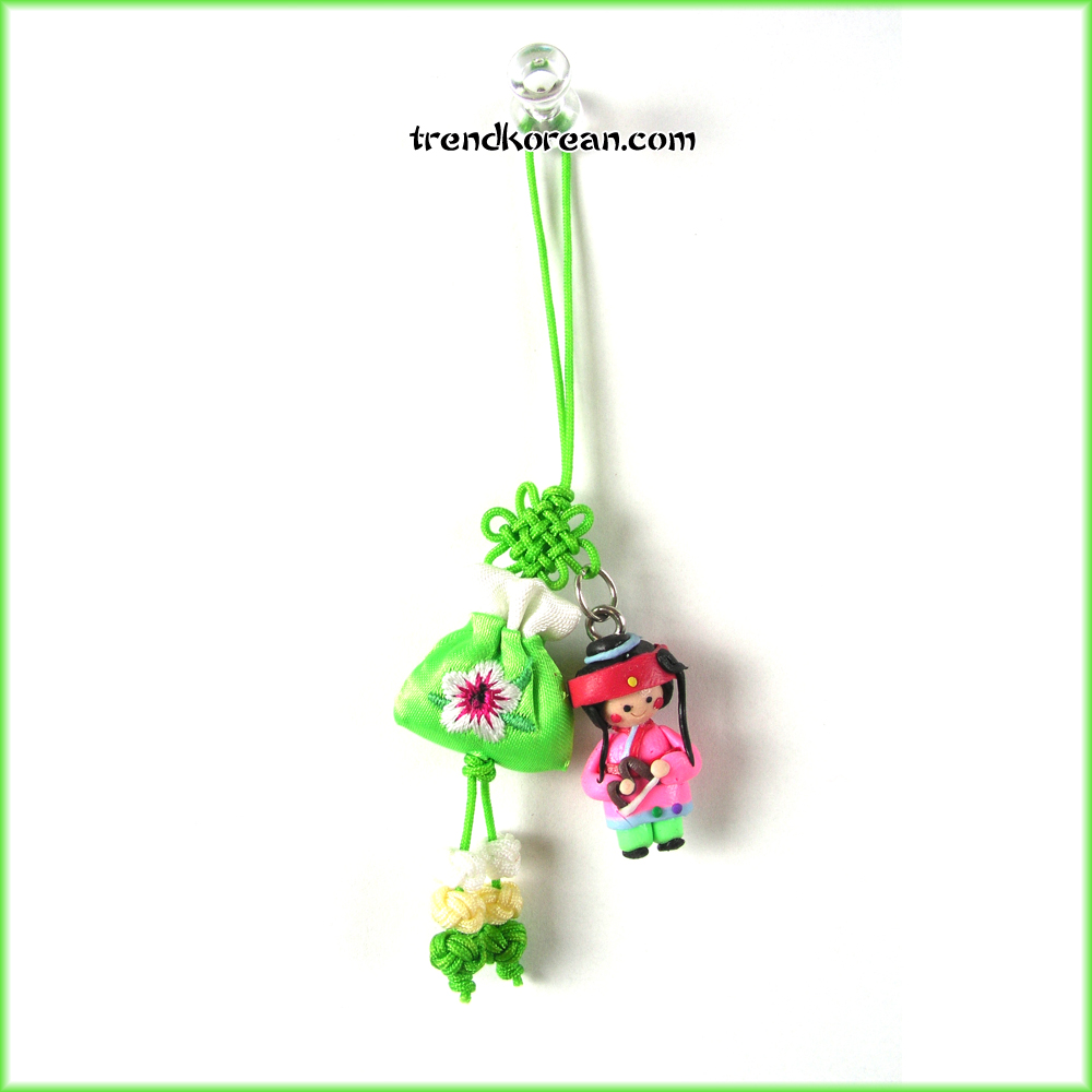 Ensembled Korean Doll Mobile Strap 12